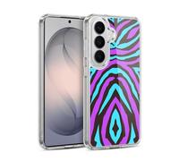 Head Case Designs Rayures Folles Papiers Fous 2 Coque en Gel [Protection de Qualité Militaire] Compatible avec Samsung Galaxy S26 Plus
