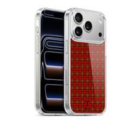 Head Case Designs Rouge Vert Motifs Écoissais - Collection Coque en Gel [Protection de Qualité Militaire] Compatible avec Apple iPhone 17 Pro Et avec MagSafe
