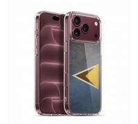 Head Case Designs Sainte Lucia Saint-Lucian Drapeaux D'époque 3 Coque en Gel [Protection de Qualité Militaire] Compatible avec Apple iPhone 18 Pro Max Et Compatible avec MagSafe
