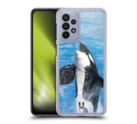 Head Case Designs Saut D'épaulard Animaux Célèbres Coque Dure pour l'arrière Compatible avec Samsung Galaxy A23 / 5G (2022)