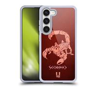 Head Case Designs Scorpion Signes du Zodiaque Coque en Gel [Protection de Qualité Militaire] Compatible avec Samsung Galaxy S23 5G Et Compatible avec MagSafe