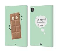 Head Case Designs Séduction De Chocolat Petites Doses D'Absurdités Et Incohérence Étui Portefeuille en Cuir Compatible avec Apple iPad Pro 13 M4 2024