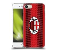 Head Case Designs sous Licence Officielle AC Milan Accueil Kit D'écusson 2023/24 Coque en Gel Doux Compatible avec Apple iPhone 7/8 / SE 2020 & 2022