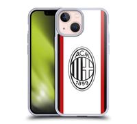 Head Case Designs sous Licence Officielle AC Milan Away Kit D'écusson 2024/25 Coque en Gel [Protection de Qualité Militaire] Compatible avec Apple iPhone 13 Mini Et Compatible avec MagSafe