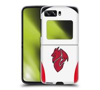 Head Case Designs sous Licence Officielle AC Milan Away Kit D'écusson 2025/26 Coque Dure pour l'arrière Compatible avec Motorola Razr 2022