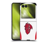 Head Case Designs sous Licence Officielle AC Milan Away Kit D'écusson 2025/26 Coque Dure pour l'arrière Compatible avec Razr 40 Ultra/Razr+ 2023