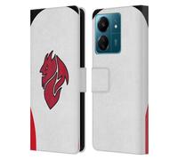 Head Case Designs sous Licence Officielle AC Milan Away Kit D'écusson 2025/26 Étui Portefeuille en Cuir Compatible avec Xiaomi Redmi 13C 4G