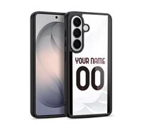 Head Case Designs sous Licence Officielle AC Milan Coutume Personnalisé Extérieur Kit Blason 2026/27 Coque en Gel renforcée [Protection de Qualité Militaire] Compatible avec Samsung Galaxy S26 Plus