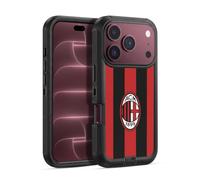 Head Case Designs sous Licence Officielle AC Milan Maison Kit Blason 2026/27 Étui Antichoc Ultra-Blindé Compatible avec Apple iPhone 18 Pro Max