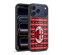 Head Case Designs sous Licence Officielle AC Milan Milan 1899 Art Coque en Gel renforcée [Protection de Qualité Militaire] Compatible avec Apple iPhone 17 Pro Max