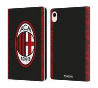 Head Case Designs sous Licence Officielle AC Milan Troisième 2018/19 Crête Kit Étui Portefeuille en Cuir Compatible avec Apple iPad Mini (2021/2024)