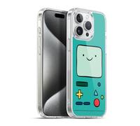 Head Case Designs sous Licence Officielle Adventure Time BMO Graphiques Coque en Gel [Protection de Qualité Militaire] Compatible avec Apple iPhone 15 Pro Max Et Compatible avec MagSafe