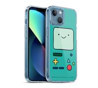 Head Case Designs sous Licence Officielle Adventure Time BMO Graphiques Coque en Gel [Protection de Qualité Militaire] Compatible avec Apple iPhone 13 Mini Et Compatible avec MagSafe