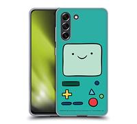 Head Case Designs sous Licence Officielle Adventure Time BMO Graphiques Coque en Gel [Protection de Qualité Militaire] Compatible avec Samsung Galaxy S21 FE 5G Et Compatible avec MagSafe