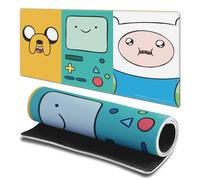 Head Case Designs sous Licence Officielle Adventure Time Jake, BMO, Finn Graphiques 23.62 x 11.81 x 0.12 inches (600 x 300 mm) - L Tapis De Souris pour Jeux Bureau PC Clavier