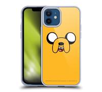 Head Case Designs sous Licence Officielle Adventure Time Jake Le Chien Graphiques Coque en Gel [Qualité Militaire] Compatible avec Apple iPhone 12 / iPhone 12 Pro Et Compatible avec MagSafe