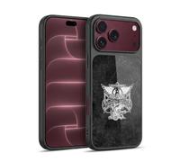 Head Case Designs sous Licence Officielle Aerosmith 1987 Permanent Vacation Noir Et Blanc Coque en Gel renforcée [Protection de Qualité Militaire] Compatible avec Apple iPhone 18 Pro Max
