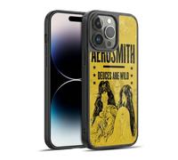 Head Case Designs sous Licence Officielle Aerosmith Deuces are Wild Classiques Coque en Gel renforcée [Protection de Qualité Militaire] Compatible avec Apple iPhone 14 Pro Max