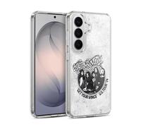Head Case Designs sous Licence Officielle Aerosmith Get Your Wings US Tour Noir Et Blanc Coque en Gel [Protection de Qualité Militaire] Compatible avec Samsung Galaxy S26 Plus