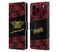 Head Case Designs sous Licence Officielle Aerosmith Permanent Vacation Classiques Étui Portefeuille en Cuir Compatible avec Apple iPhone 18 Pro Max