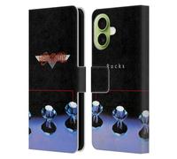 Head Case Designs sous Licence Officielle Aerosmith Rocks Classiques Étui Portefeuille en Cuir Compatible avec Apple iPhone 17
