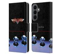 Head Case Designs sous Licence Officielle Aerosmith Rocks Classiques Étui Portefeuille en Cuir Compatible avec Samsung Galaxy S26 Plus