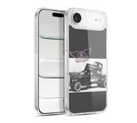Head Case Designs sous Licence Officielle Aerosmith The Pump Noir Et Blanc Coque en Gel [Protection de Qualité Militaire] Compatible avec Apple iPhone 17 Air Et avec MagSafe