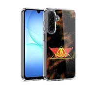 Head Case Designs sous Licence Officielle Aerosmith Triangle ailé Classiques Coque en Gel [Protection de Qualité Militaire] Compatible avec Samsung Galaxy A17 4G / 5G