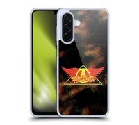Head Case Designs sous Licence Officielle Aerosmith Triangle ailé Classiques Coque en Gel [Protection de Qualité Militaire] Compatible avec Samsung Galaxy A26 5G