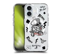 Head Case Designs sous Licence Officielle Alchemy Gothic Cavalier Rebelle Art Gothique Étui Antichoc [Protection de Qualité Militaire] Compatible avec Apple iPhone 16 et Compatible avec MagSafe