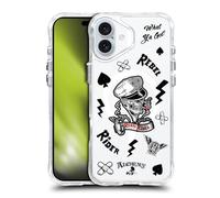 Head Case Designs sous Licence Officielle Alchemy Gothic Cavalier Rebelle Art Gothique Étui Antichoc [Protection de Qualité Militaire] Compatible avec Apple iPhone 16 Plus et Compatible avec MagSafe