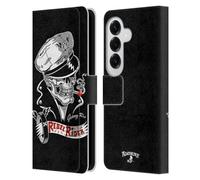 Head Case Designs sous Licence Officielle Alchemy Gothic Cavalier Rebelle Crâne Étui Portefeuille en Cuir Compatible avec Samsung Galaxy S26