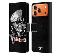 Head Case Designs sous Licence Officielle Alchemy Gothic Cavalier Rebelle Crâne Étui Portefeuille en Cuir Compatible avec Apple iPhone 17 Pro Max