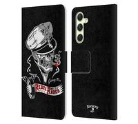 Head Case Designs sous Licence Officielle Alchemy Gothic Cavalier Rebelle Crâne Étui Portefeuille en Cuir Compatible avec Samsung Galaxy A54 5G