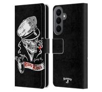 Head Case Designs sous Licence Officielle Alchemy Gothic Cavalier Rebelle Crâne Étui Portefeuille en Cuir Compatible avec Samsung Galaxy S26 Plus
