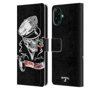 Head Case Designs sous Licence Officielle Alchemy Gothic Cavalier Rebelle Crâne Étui Portefeuille en Cuir Compatible avec Samsung Galaxy A07