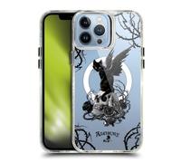 Head Case Designs sous Licence Officielle Alchemy Gothic Chat Crâne de Poe Neuf Vies Art Gothique Étui Antichoc [Qualité Militaire] Compatible avec Apple iPhone 13 Pro Max et Compatible avec MagSafe