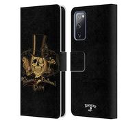 Head Case Designs sous Licence Officielle Alchemy Gothic Club des Messieurs Crâne Étui Portefeuille en Cuir Compatible avec Samsung Galaxy S20 FE / 5G