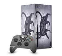 Head Case Designs Sous Licence Officielle Alchemy Gothic Conseil d'esprit chat noir Gothique Enveloppement De Console De Jeu Et Skins Pour Manette De Jeu Ensemble compatible avec Xbox Series X