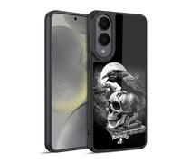 Head Case Designs sous Licence Officielle Alchemy Gothic Corbeau de Poe Aile Coque en Gel renforcée [Protection de Qualité Militaire] Compatible avec Samsung Galaxy S25 Edge