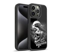 Head Case Designs sous Licence Officielle Alchemy Gothic Corbeau de Poe Aile Coque en Gel renforcée [Protection de Qualité Militaire] Compatible avec Apple iPhone 15 Pro