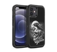 Head Case Designs sous Licence Officielle Alchemy Gothic Corbeau de Poe Aile Étui Antichoc Ultra-Blindé Compatible avec Apple iPhone 12 / iPhone 12 Pro