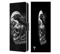 Head Case Designs sous Licence Officielle Alchemy Gothic Corbeau de Poe Aile Étui Portefeuille en Cuir Compatible avec Samsung Galaxy S25 FE