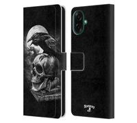 Head Case Designs sous Licence Officielle Alchemy Gothic Corbeau de Poe Aile Étui Portefeuille en Cuir Compatible avec Samsung Galaxy A07
