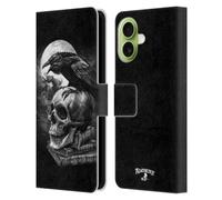 Head Case Designs sous Licence Officielle Alchemy Gothic Corbeau de Poe Aile Étui Portefeuille en Cuir Compatible avec Apple iPhone 17