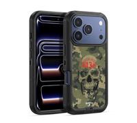 Head Case Designs sous Licence Officielle Alchemy Gothic Crâne de Camouflage Crâne Étui Antichoc Ultra-Blindé Compatible avec Apple iPhone 17 Pro