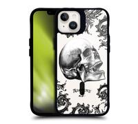 Head Case Designs sous Licence Officielle Alchemy Gothic De Profundis Art Gothique Black Shockproof Bumper Case [Military Grade] Compatible with Apple iPhone 14 Plus and with MagSafe