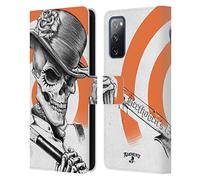 Head Case Designs sous Licence Officielle Alchemy Gothic Droog Mort Crâne Étui Portefeuille en Cuir Compatible avec Samsung Galaxy S20 FE / 5G