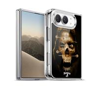 Head Case Designs sous Licence Officielle Alchemy Gothic Fétiche de la Mort Crâne Coque en Gel [Protection de Qualité Militaire] Compatible avec Apple iPhone Duo Et Compatible avec MagSafe