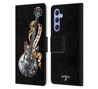 Head Case Designs sous Licence Officielle Alchemy Gothic Guitare Rock'it 56 Illustration Étui Portefeuille en Cuir Compatible avec Samsung Galaxy A34 5G